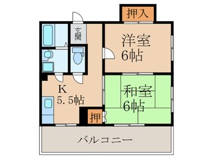 ロジングハウス小波瀬の物件間取画像